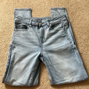 American Eagle High-Waisted jeans